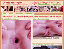 Tablet Screenshot of boylovematures.com